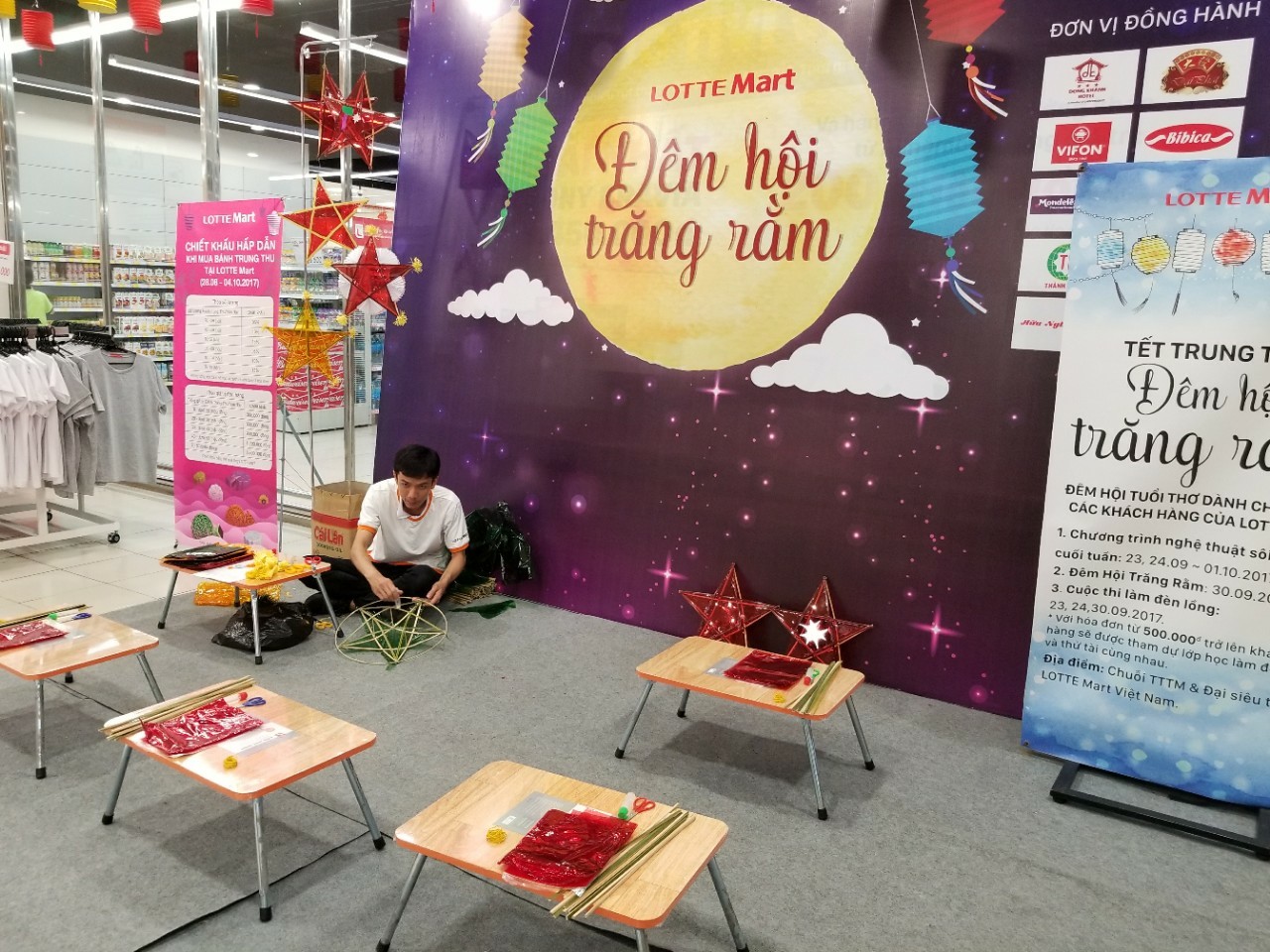 Chuẩn Bị Cho Trung Thu tại Lotte