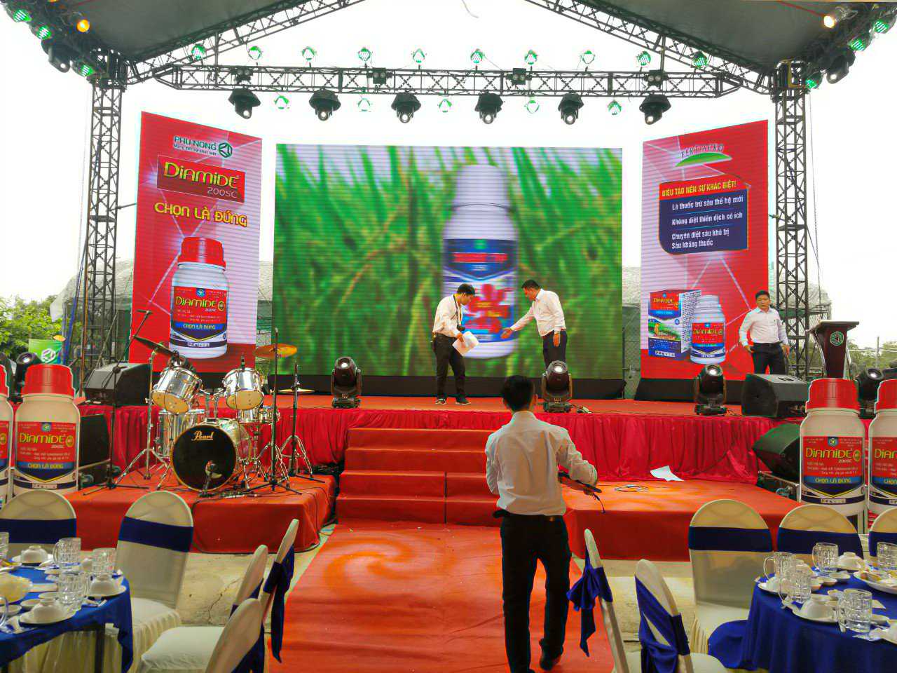 Buổi Launching sản phẩm Diamide 200SC mới của Cty Phú Nông