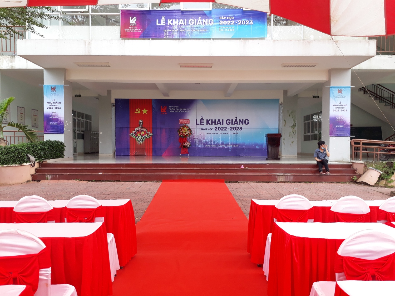 LỄ KHAI GIẢNG NĂM HỌC 2022 - 2023 TRƯỜNG ĐẠI HỌC KIẾN TRÚC THÀNH PHỐ HỒ CHÍ MINH TẠI CHI NHÁNH THÀNH PHỐ CẦN THƠ NGÀY 02-11-2022