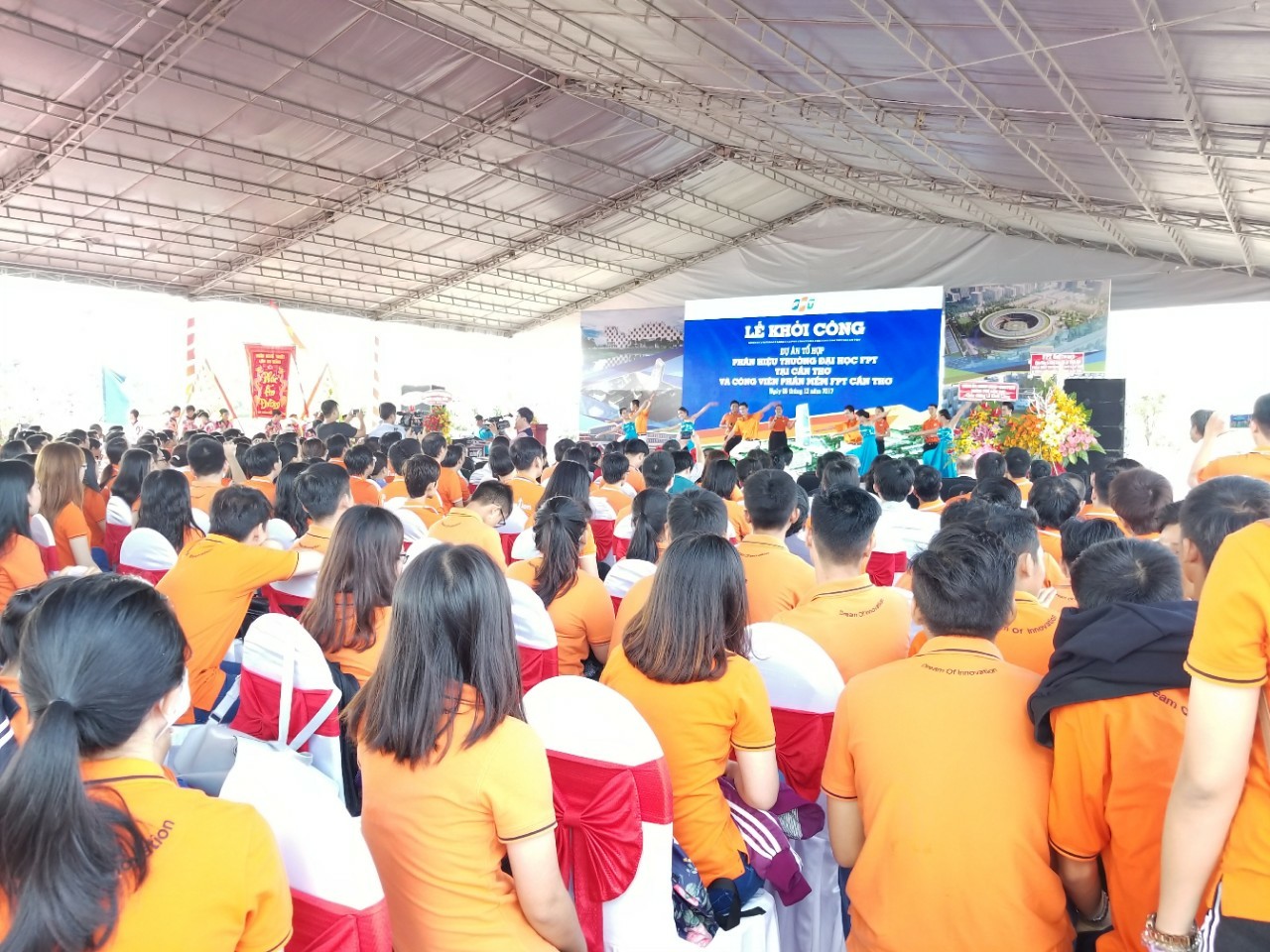 Tổ Chức Lễ Khởi Công Dự Án Tổ Hợp Phân Hiệu Trương Đại Học FPT Cần Thơ và Công Viên Phần Mềm FPT Cần Thơ