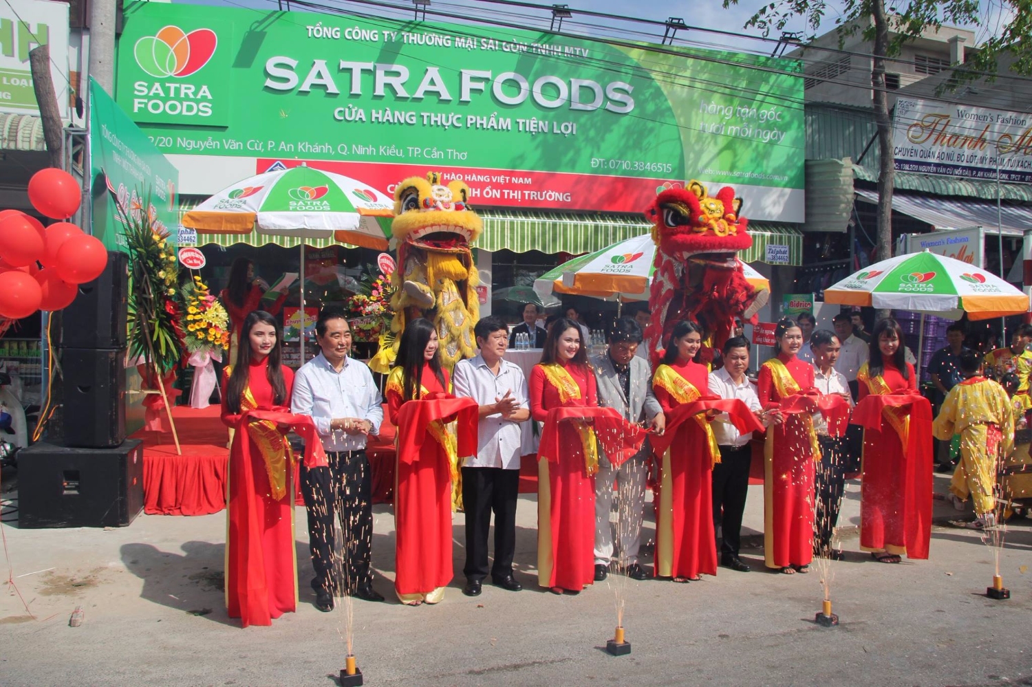 Lễ khai trương Satrafoods Phan Đình Phùng TPCT