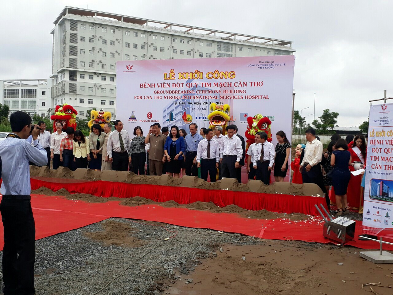 Lễ Khởi Công Bệnh Viện Đột Qụy Tim Mạch Cần Thơ